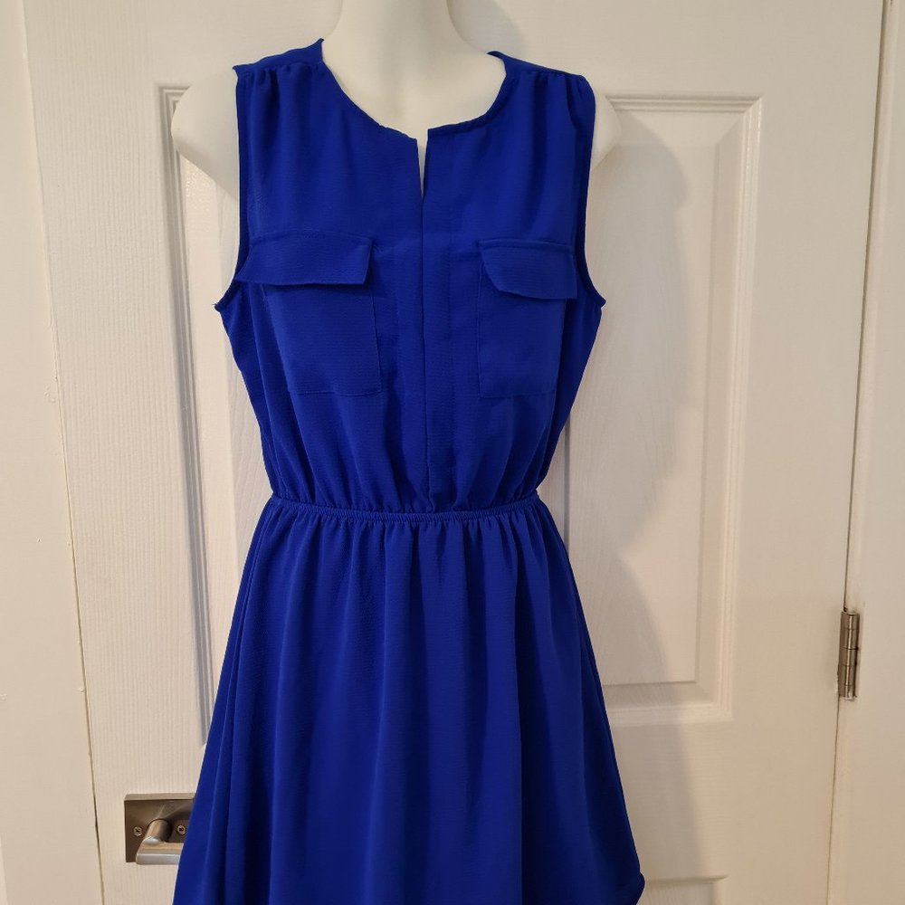 Royal Blue dress - size M